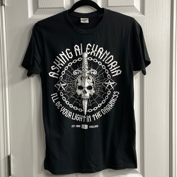 Tops - Asking Alexandria Black Band T-Shirt